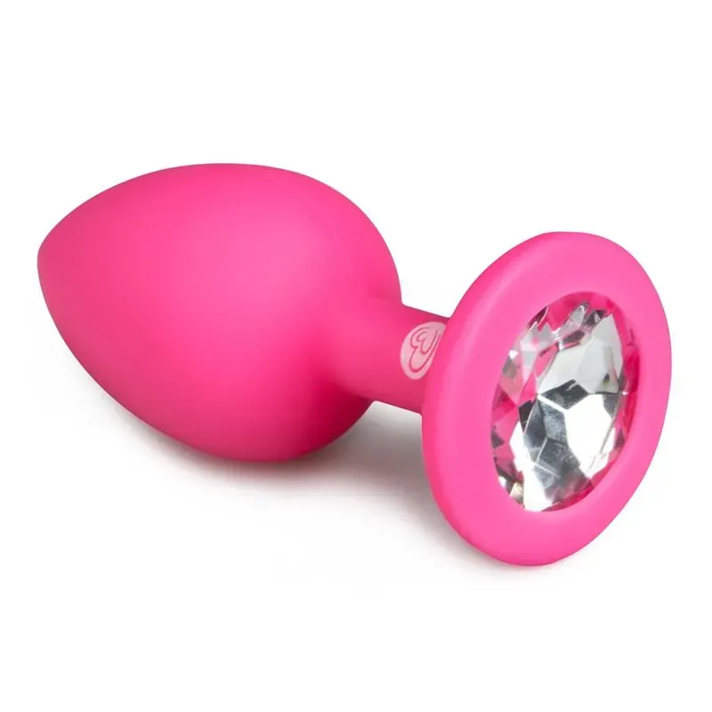 Plug Anal con Diamante Pequeño Rosa – Anal