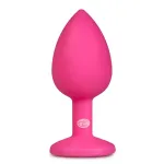 Plug Anal con Diamante Pequeño Rosa