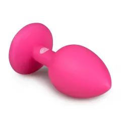 Plug Anal con Diamante Pequeño Rosa