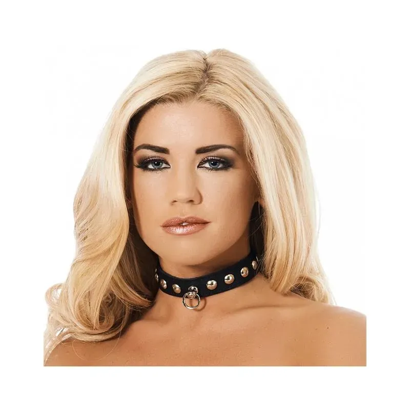 Collar Cuero Tachuelas – Collares