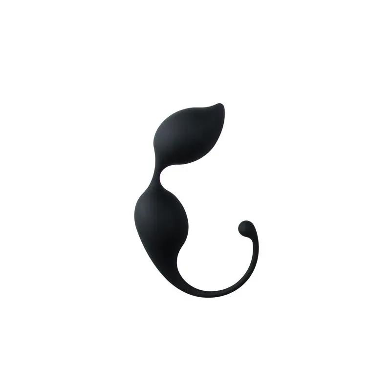 Bolas Vaginales Curvadas Silicona - Negras – Bolas