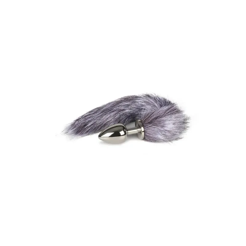 Plug con Cola de Zorro No. 4 - Plata – Plugs