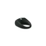 Anillo para Pene con Vibración Silicona - Negro