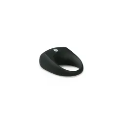 Anillo para Pene con Vibración Silicona - Negro