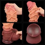 Dildo Dual Layer Tamaño King Nature 10.5