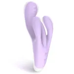 Brightlilac Vibrador Triple Motor Ergonomico USB Silicona