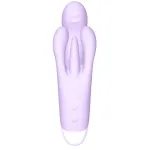 Brightlilac Vibrador Triple Motor Ergonomico USB Silicona