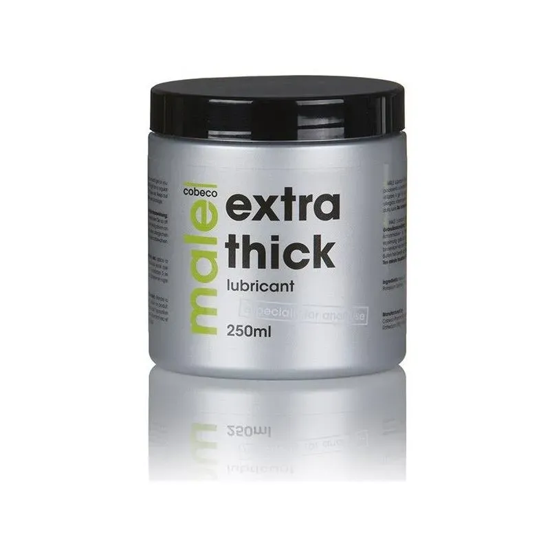 Male Lubricante Base Agua Extra Thick 250 ml – Base de Agua