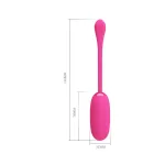 Huevo Vibrador Julius USB Silicona Rosa