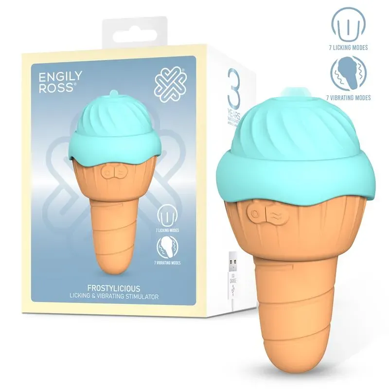 Frostylicious Estimulador con Lengua Estimuladora y Vibración – Estimuladores
