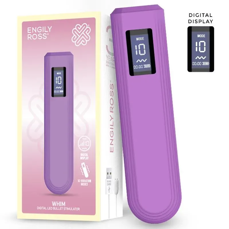 Whim Bala Vibradora con Pantalla Digital 12.9 cm – Balas Vibradoras