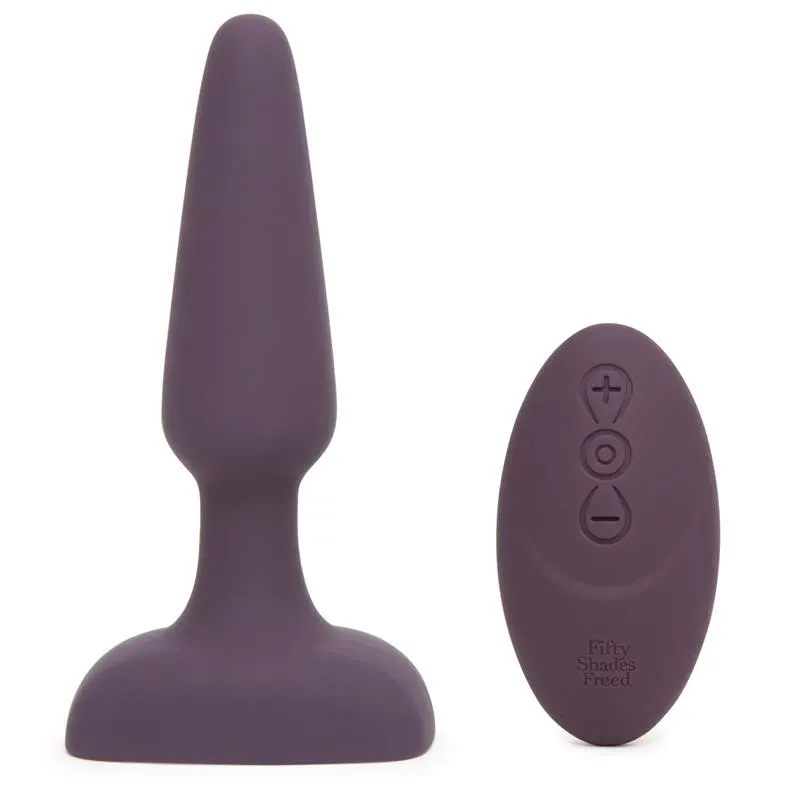 Feel So Alive Plug Anal con Vibrador Control Remoto Recargable USB – Anal