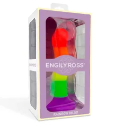 Dildo Color Arcoiris 18 cm