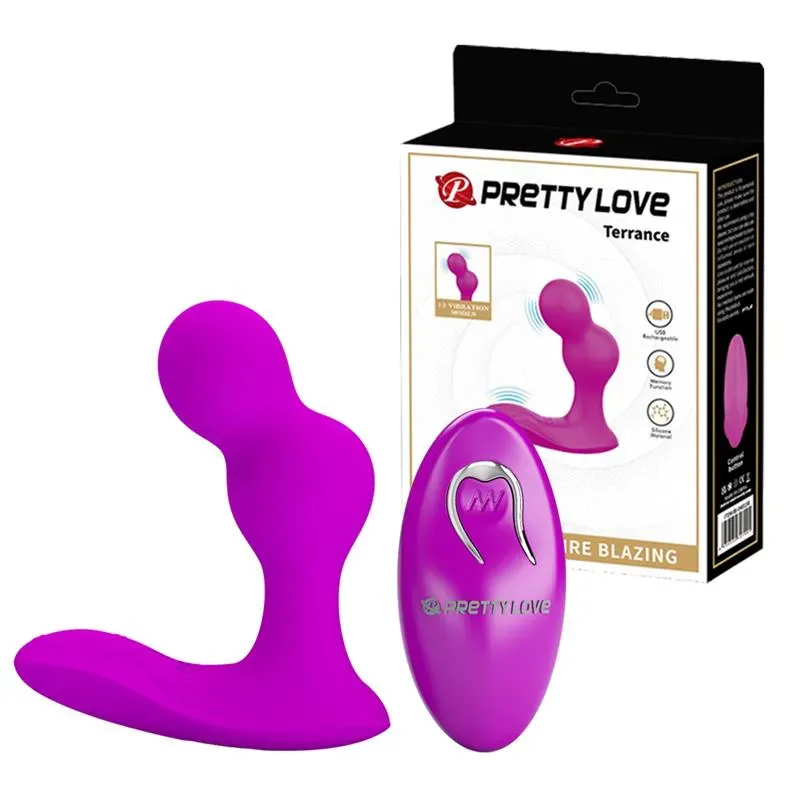 Terrance Plug Anal con vibración y Control Remoto – Anal