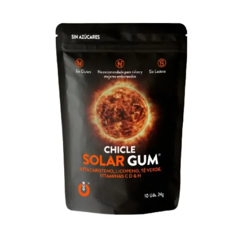 Chicles Solar Gum 10 Uds – Potenciadores