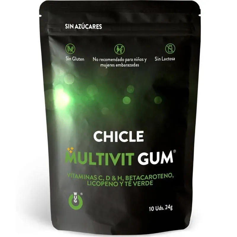 Chicles Multivit Gum 10 Uds – Potenciadores