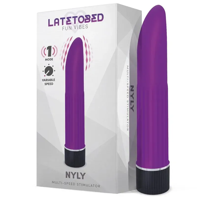 Nyly Estimulador Multi-Velocidad Púrpura – Estimuladores
