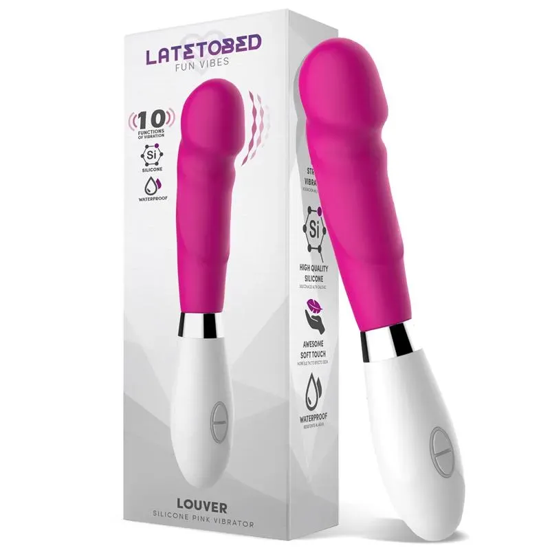 Louver Vibrador Silicona Rosa – Vibradores