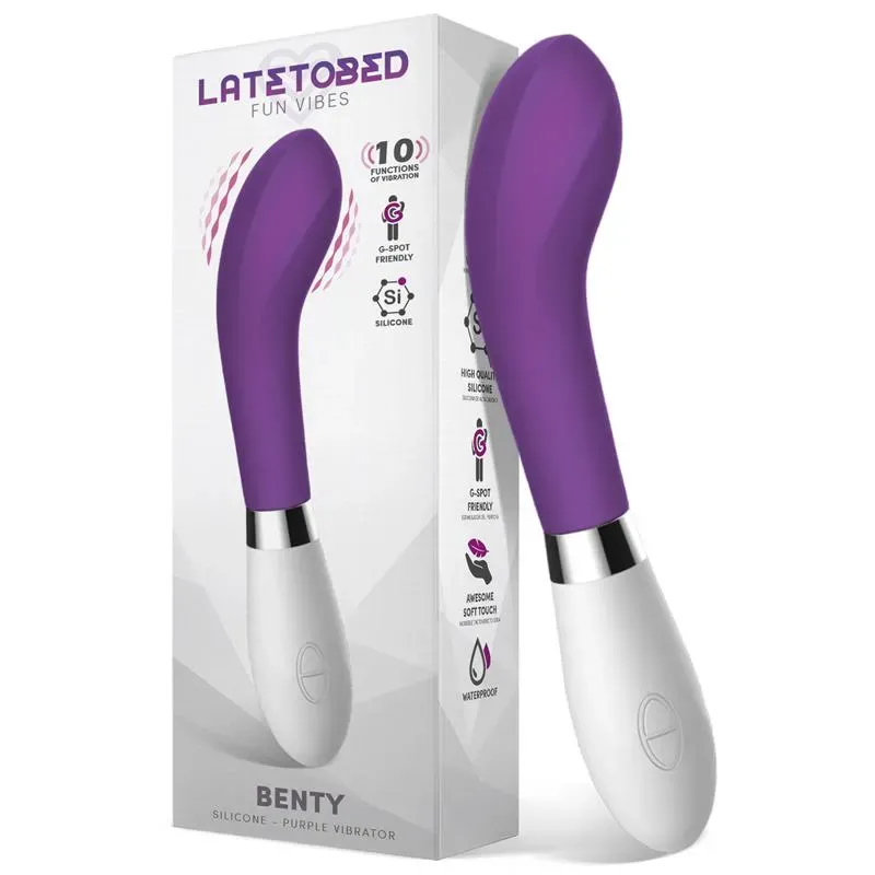 Benty Vibrador Silicona Púrpura – Vibradores
