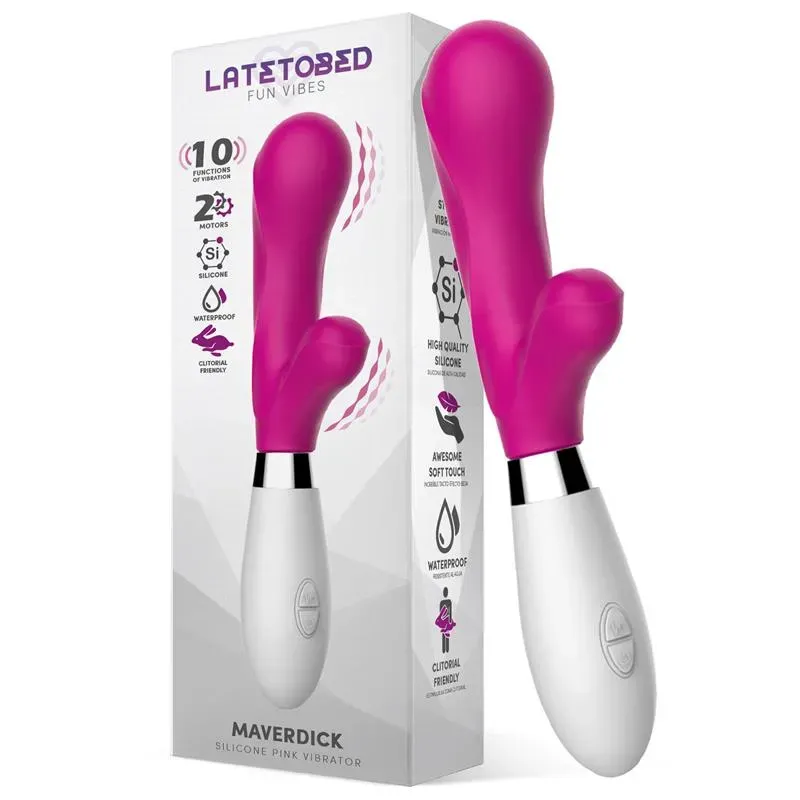 Maverdick Vibrador Silicona Rosa – Vibradores