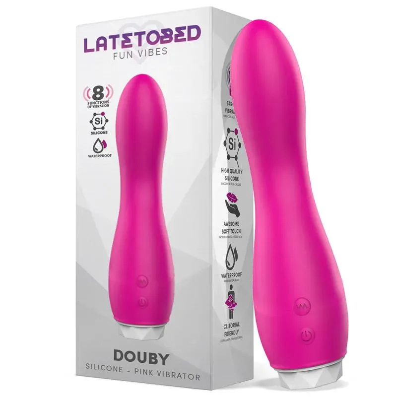 Douby Vibrador Silicona Rosa – Vibradores