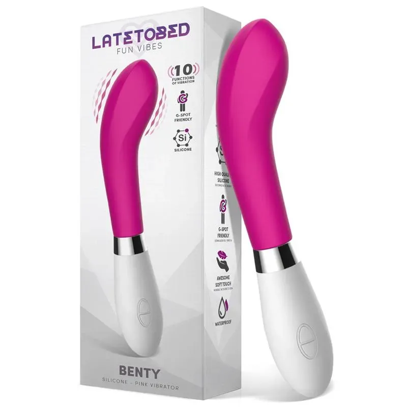 Benty Vibrador Silicona Rosa – Vibradores