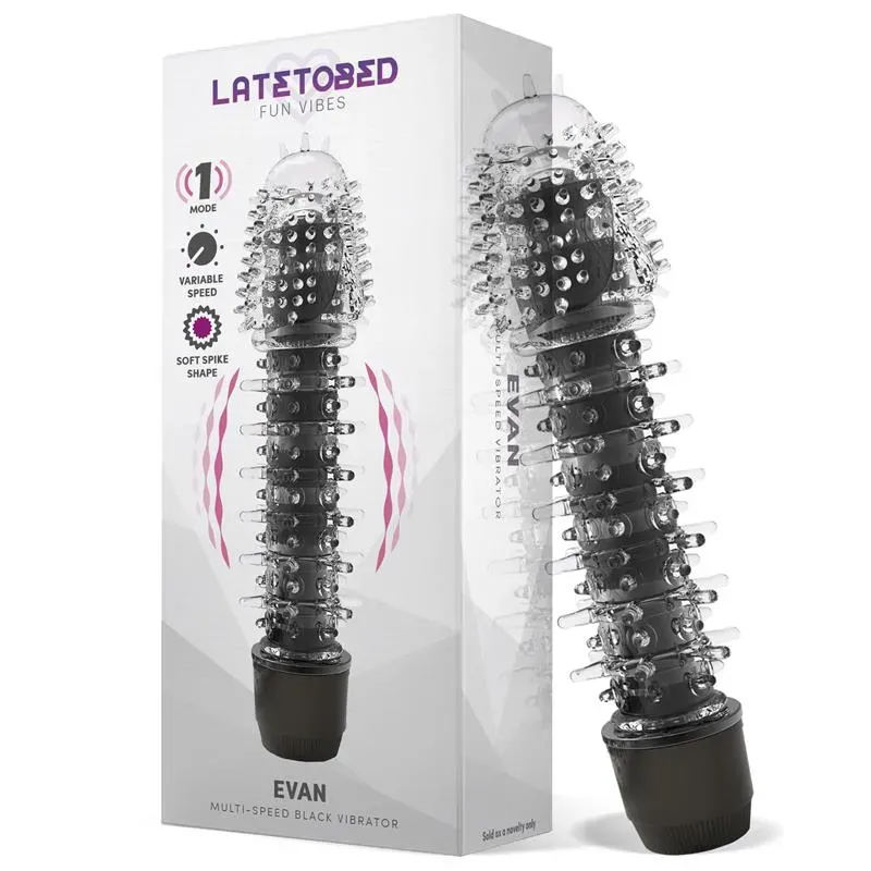 Evan Vibrador Multi Velocidad Negro – Vibradores