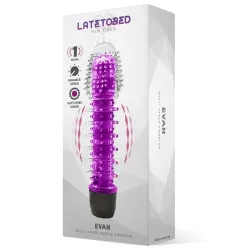 Evan Vibrador Multi Velocidad Púrpura