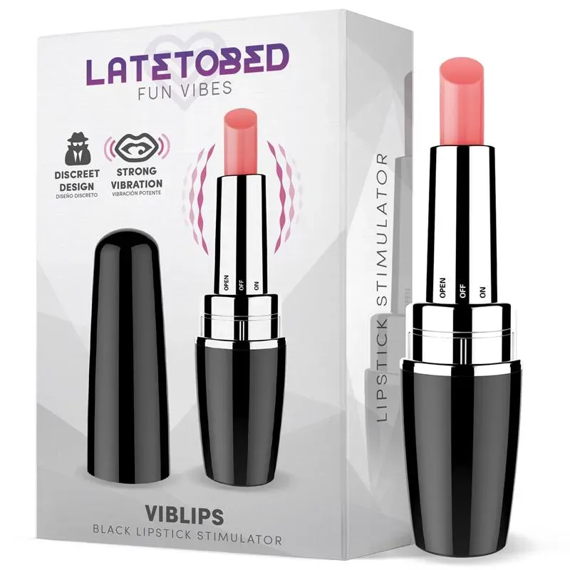 Viblips Estimulador Pintalabios Negro – Estimuladores