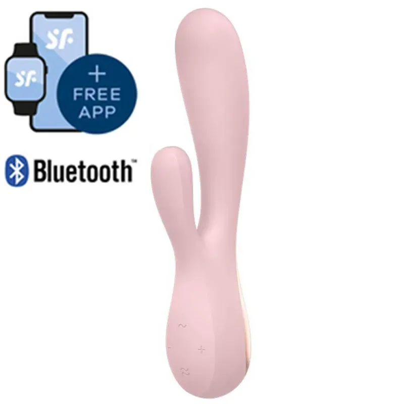 Mono Flex Vibrador con APP Mauve – Vibradores