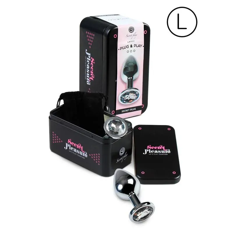 Plug Anal Talla L Transparente – Anal