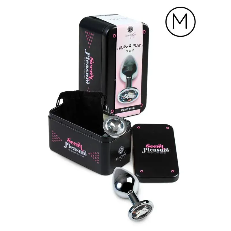 Plug Anal Talla M Transparente – Anal