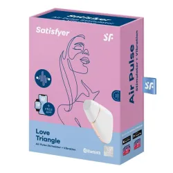 Succionador de Clítoris Love Triangle Blanco