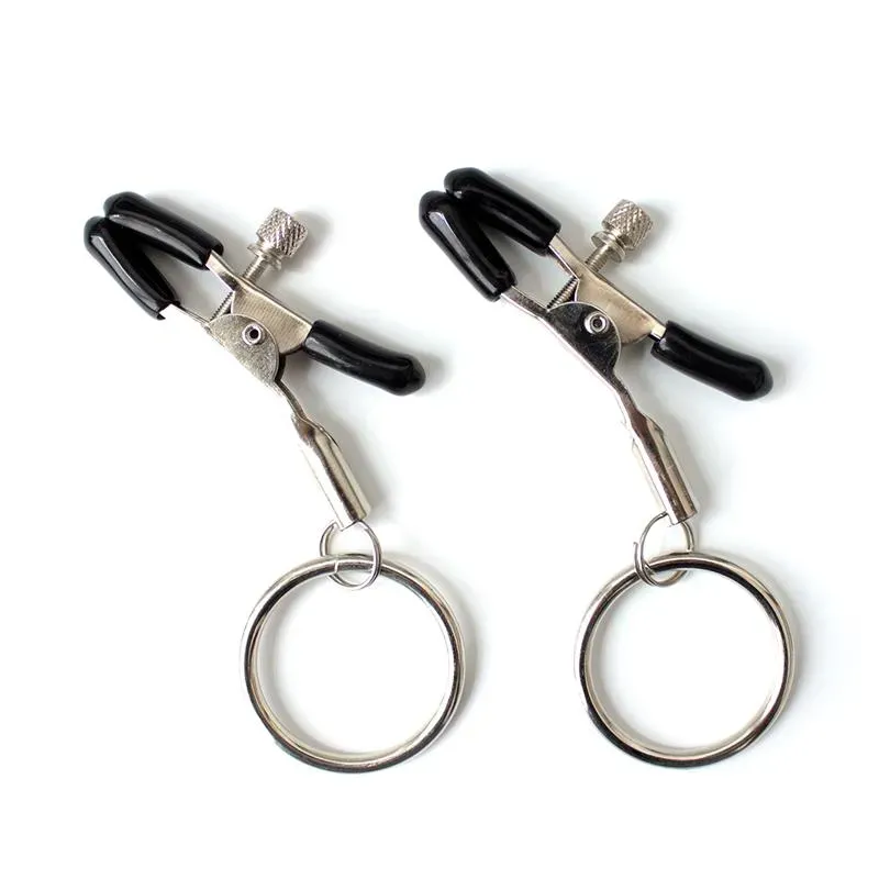 Pinzas para Pezones con Aro Metal – BDSM/Pinzas Pezones
