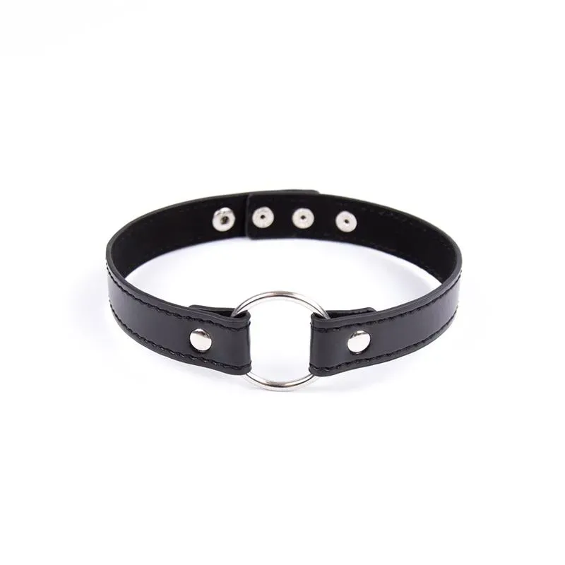 Collar con Aro Ajustable 38,2 cm Negro – Collares