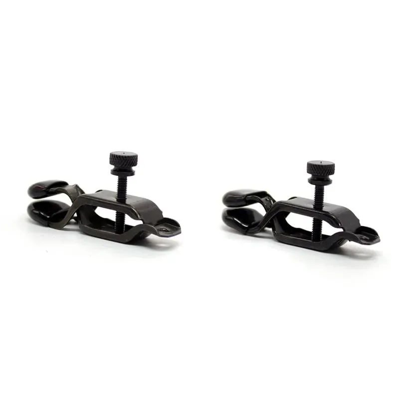 Pinzas para Pezones Ajustables Metal Negras – BDSM/Pinzas Pezones