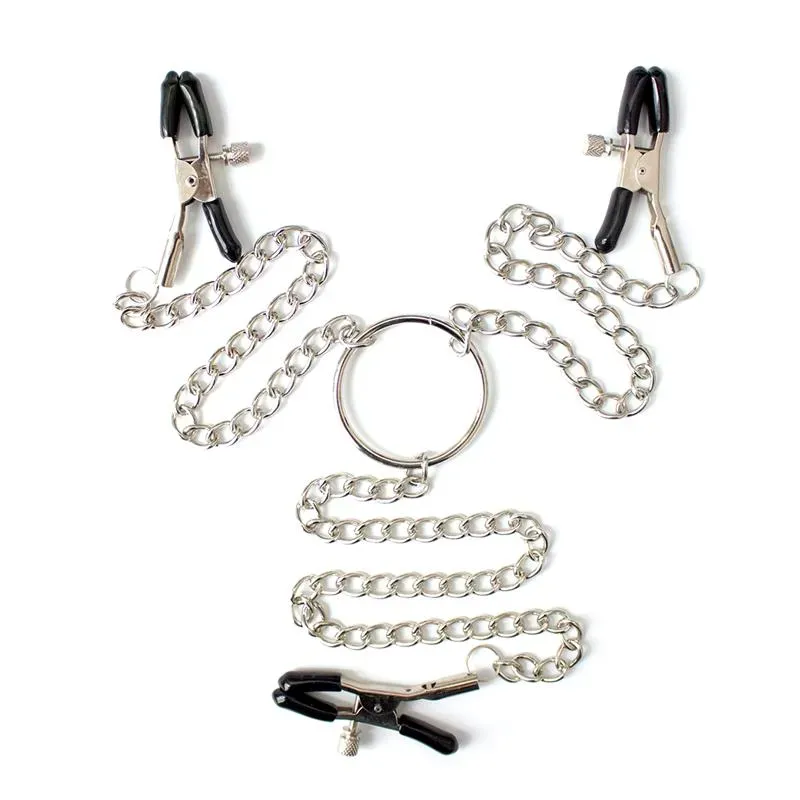 Pinzas para Pezones y Clítoris con Cadena Metal – BDSM/Pinzas Pezones