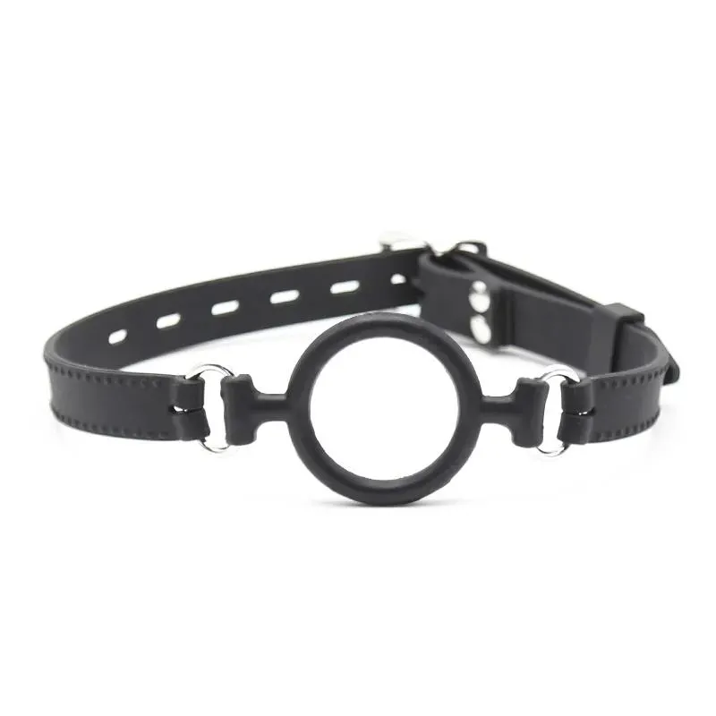Mordaza de Aro Abierto 5 cm Negro – Mordazas