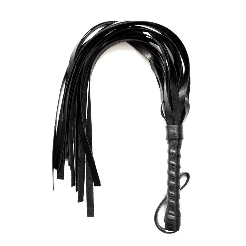 Flogger 45 cm Negro – Fustas, Floggers y Palas