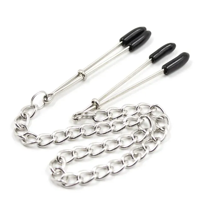 Pinzas para Pezones con Cadena Metal – BDSM/Pinzas Pezones