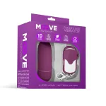 Huevo Vibrador con Control Remoto Dark Purple