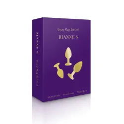 Rs - Soiree Set de 3 Plug Anales Negros