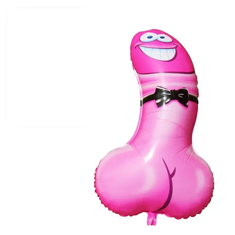 Globo de Poliamida Pene Rosa 90 cm – Complementos/Artículos Divertidos