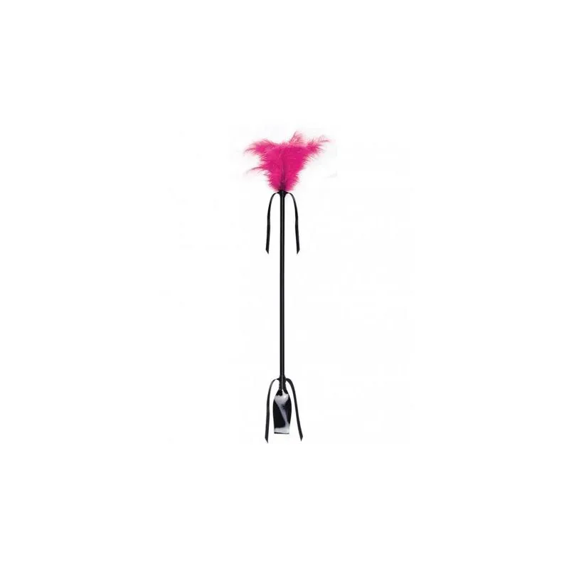 Secret Play Plumero + Fusta Fucsia – Fustas, Floggers y Palas