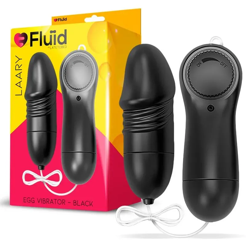 Laary Huevo Vibrador Multi Velocidad Control Remoto Negro – Huevos Vibradores