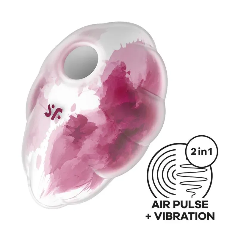 Cloud Dancer Succionador y Vibrador Red Print – Succionadores Clitoris