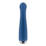 Spinning G-Spot 1 Vibrador y Rotador Azul