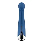 Spinning G-Spot 1 Vibrador y Rotador Azul