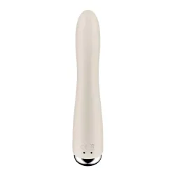 Spinning Vibe 1 Vibrador y Rotador Beige
