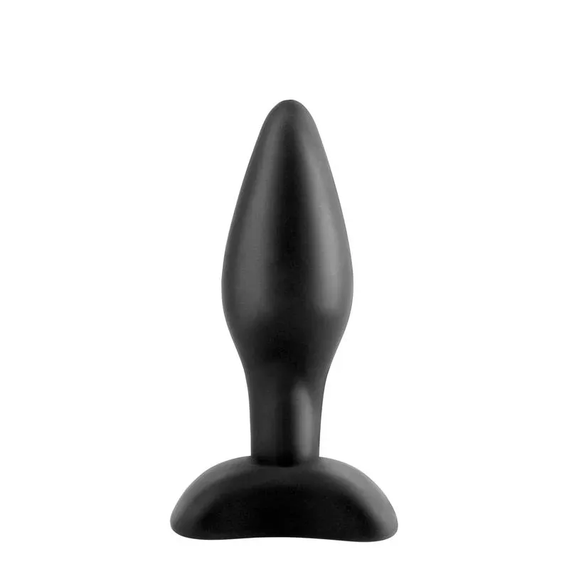 Plug Anal Mini Silicona - Color Negro – Plugs